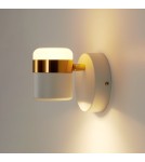 Kinkiety retro - Step into Design Lampa ścienna POCCO LED biała 16cm              - product 2