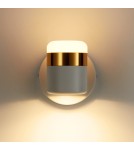 Kinkiety retro - Step into Design Lampa ścienna POCCO LED biała 16cm              - product 3