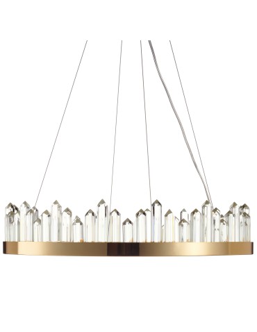 Step into Design Lampa wisząca LUSSO LED złota 60cm