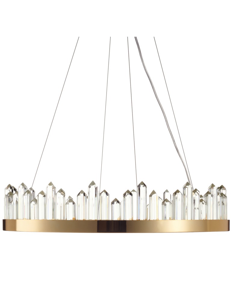 Step into Design Lampa wisząca LUSSO LED złota 60cm            