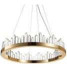Lampy wiszące glamour - Step into Design Lampa wisząca LUSSO LED złota 60cm             - product 3