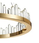 Lampy wiszące glamour - Step into Design Lampa wisząca LUSSO LED złota 60cm             - product 5