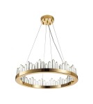 Lampy wiszące glamour - Step into Design Lampa wisząca LUSSO LED złota 60cm             - product 7