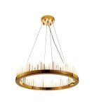 Lampy wiszące glamour - Step into Design Lampa wisząca LUSSO LED złota 60cm             - product 8