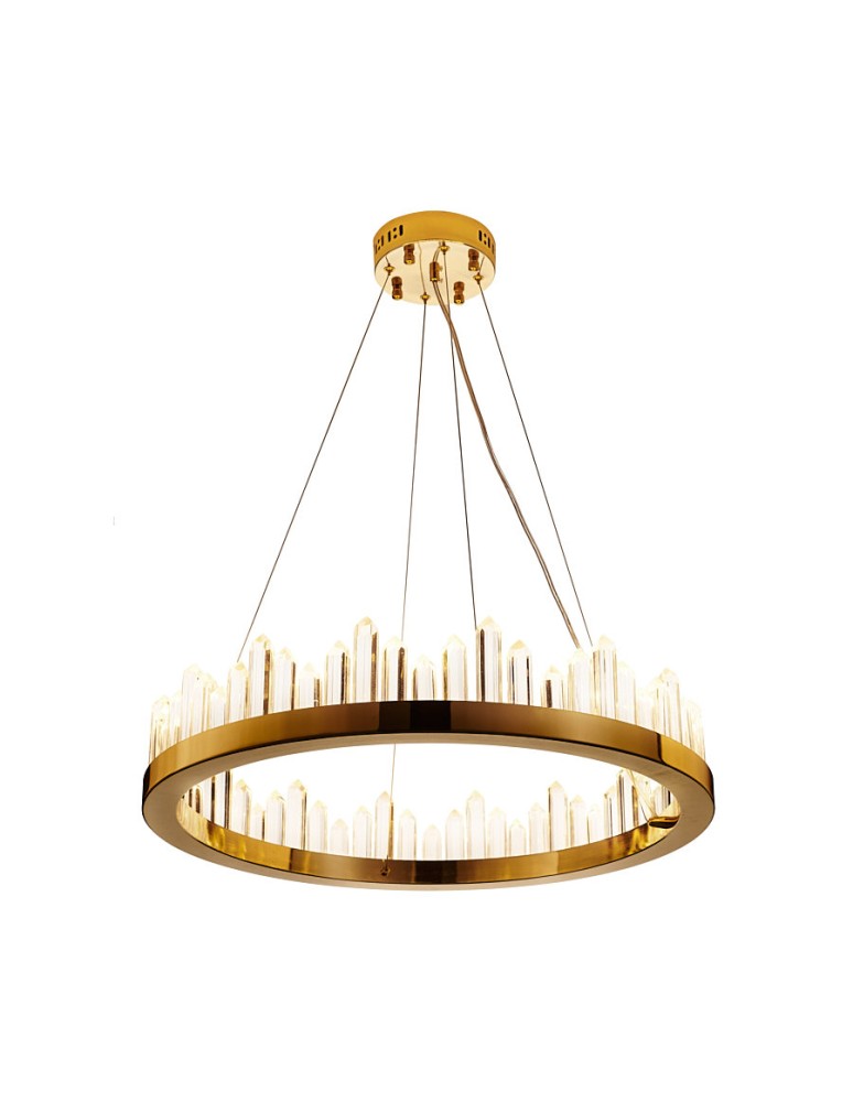Step into Design Lampa wisząca LUSSO LED złota 60cm