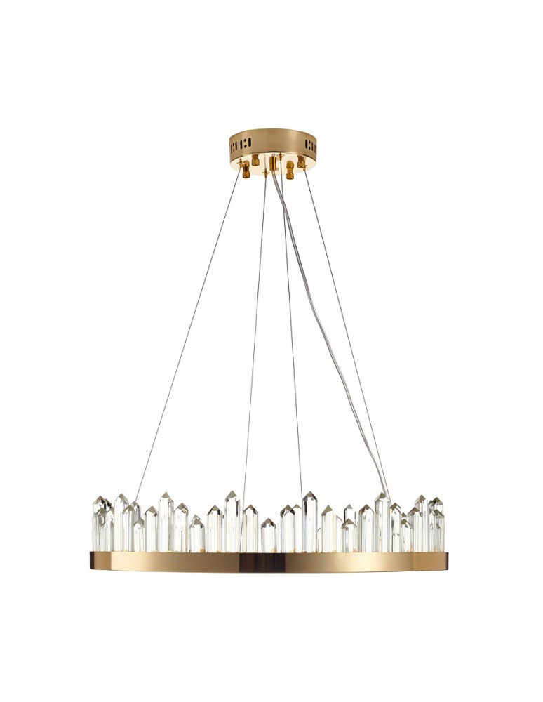 Step into Design Lampa wisząca LUSSO LED złota 60cm