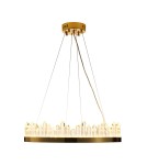 Lampy wiszące glamour - Step into Design Lampa wisząca LUSSO LED złota 60cm             - product 10