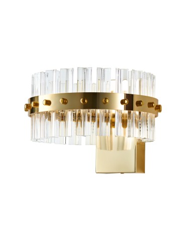 Step into Design Lampa ścienna AURA złota 18cm