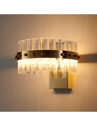 Step into Design Lampa ścienna AURA złota 18cm             - produkt 2