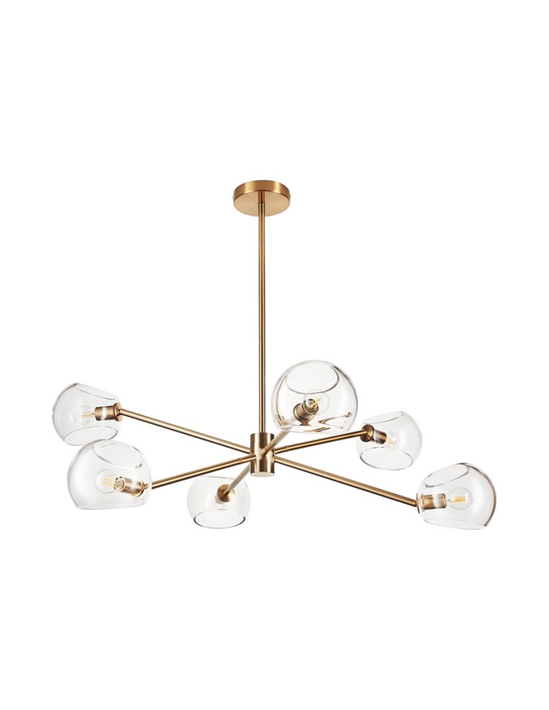 Step into Design Lampa wisząca COSMIC-6 złota 75cm Step into Design Lampa wisząca COSMIC-6 złota 75cm