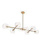 Step into Design Lampa wisząca COSMIC-8 złota 85cm Step into Design Lampa wisząca COSMIC-8 złota 85cm