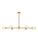 Step into Design Lampa wisząca COSMIC-8 złota 85cm Step into Design Lampa wisząca COSMIC-8 złota 85cm