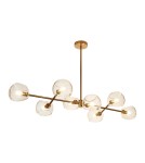 Step into Design Lampa wisząca COSMIC-8 złota 85cm Step into Design Lampa wisząca COSMIC-8 złota 85cm