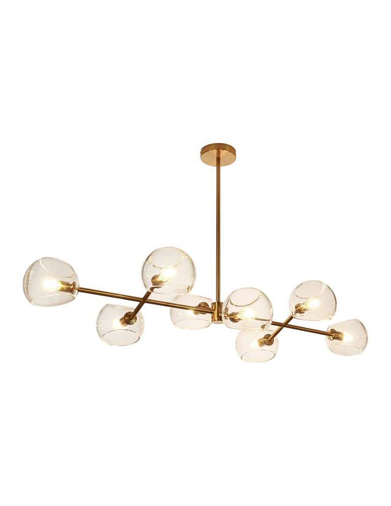 Step into Design Lampa wisząca COSMIC-8 złota 85cm Step into Design Lampa wisząca COSMIC-8 złota 85cm