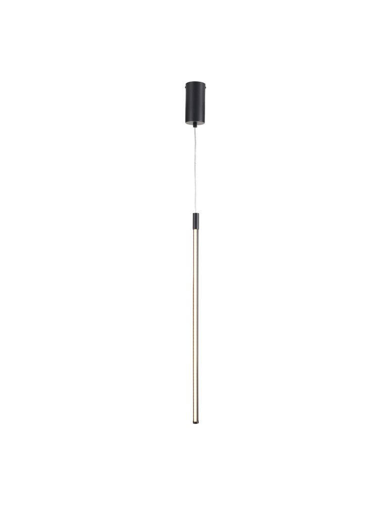 Lampy wiszące rurki - Step into Design Lampa wisząca SPARO S LED czarna 60cm             - product kolory-swiatla.pl 3