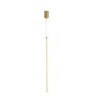 Lampy wiszące rurki - Step into Design Lampa wisząca SPARO M LED złota 80cm             - product 1