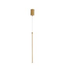 Lampy wiszące rurki - Step into Design Lampa wisząca SPARO S LED złota 60cm             - product 1
