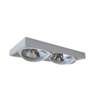 Lampy podtynkowe kwadratowe - Zuma Line ONEON DL 111-2 Biały 2xGU10/AR111 94364-WH - product 1