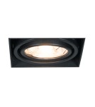 Lampy podtynkowe kwadratowe - Zuma Line ONEON DL 50-1 Czarny 1xGU10 94361-BK - product 1
