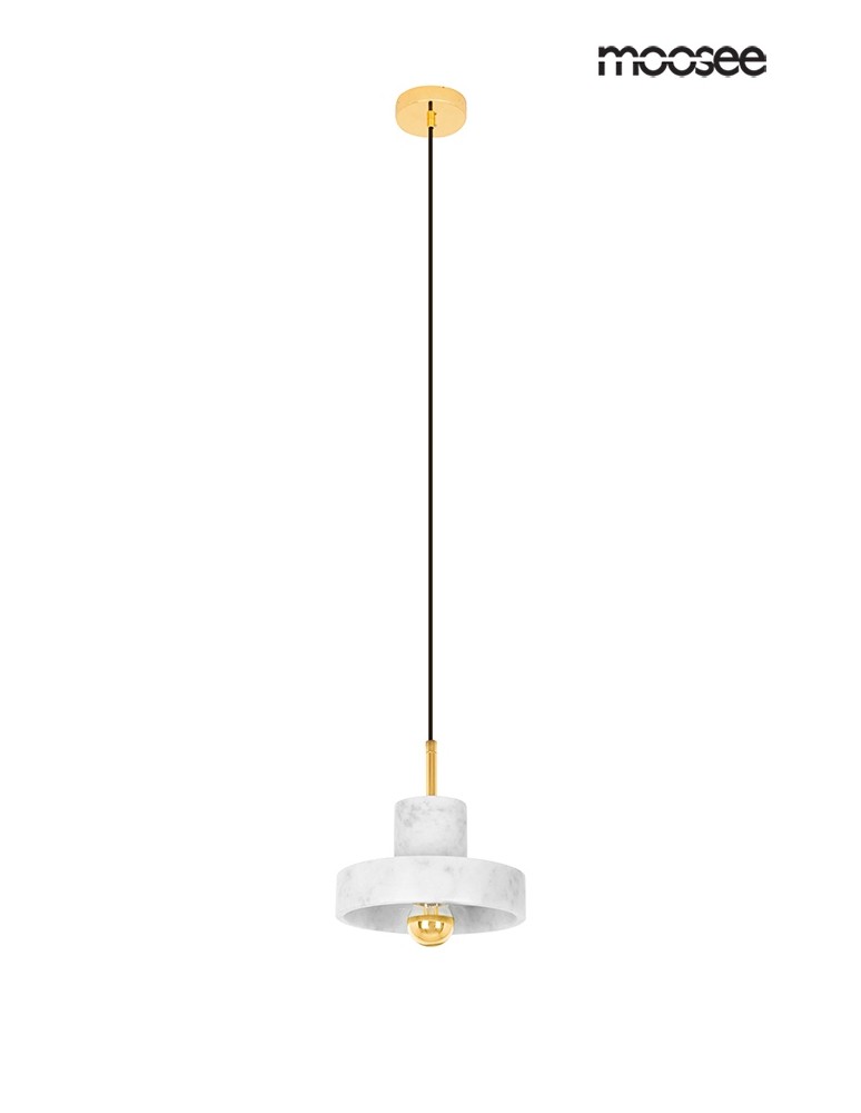 Moosee MOOSEE lampa wisząca ARCO 20 marmur (MSE010100132)