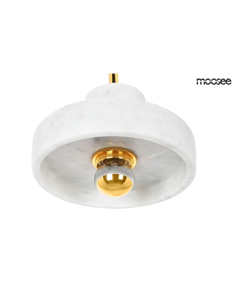 Moosee MOOSEE lampa wisząca ARCO 20 marmur (MSE010100132)