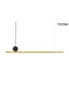 Moosee MOOSEE lampa wisząca WAND 80 złota (MSE010100133)