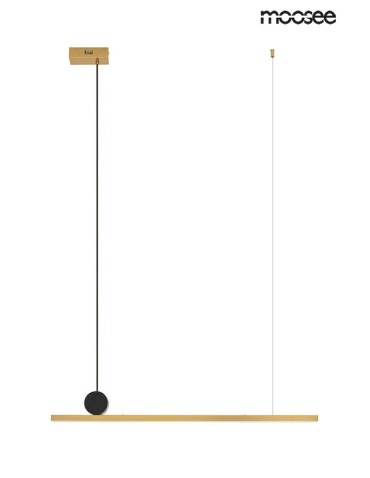 Moosee MOOSEE lampa wisząca WAND 80 złota (MSE010100133) - product 2