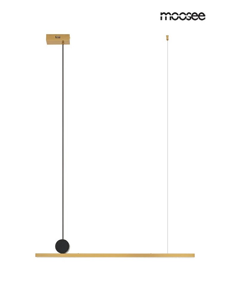 Moosee MOOSEE lampa wisząca WAND 80 złota (MSE010100133) Moosee MOOSEE lampa wisząca WAND 80 złota (MSE010100133)