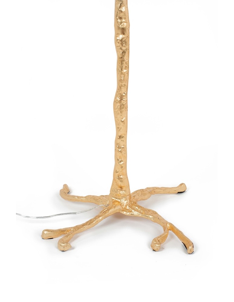 King Home Lampa podłogowa TIFFANY 175 beżowa mosiądz / naturalne pióra (JL0019.BEIGE) King Home Lampa podłogowa TIFFANY 175 beżowa mosiądz / naturalne pióra (JL0019.BEIGE)