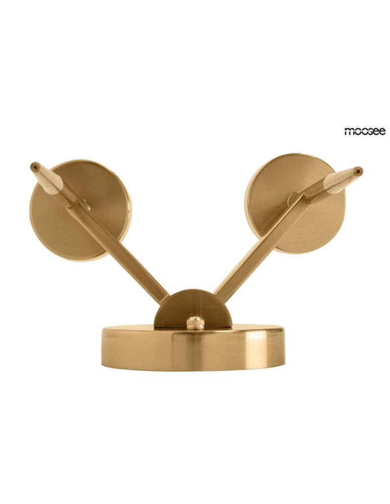 Moosee MOOSEE lampa ścienna TORCH TWIN złota (MSE010400199) Moosee MOOSEE lampa ścienna TORCH TWIN złota (MSE010400199)