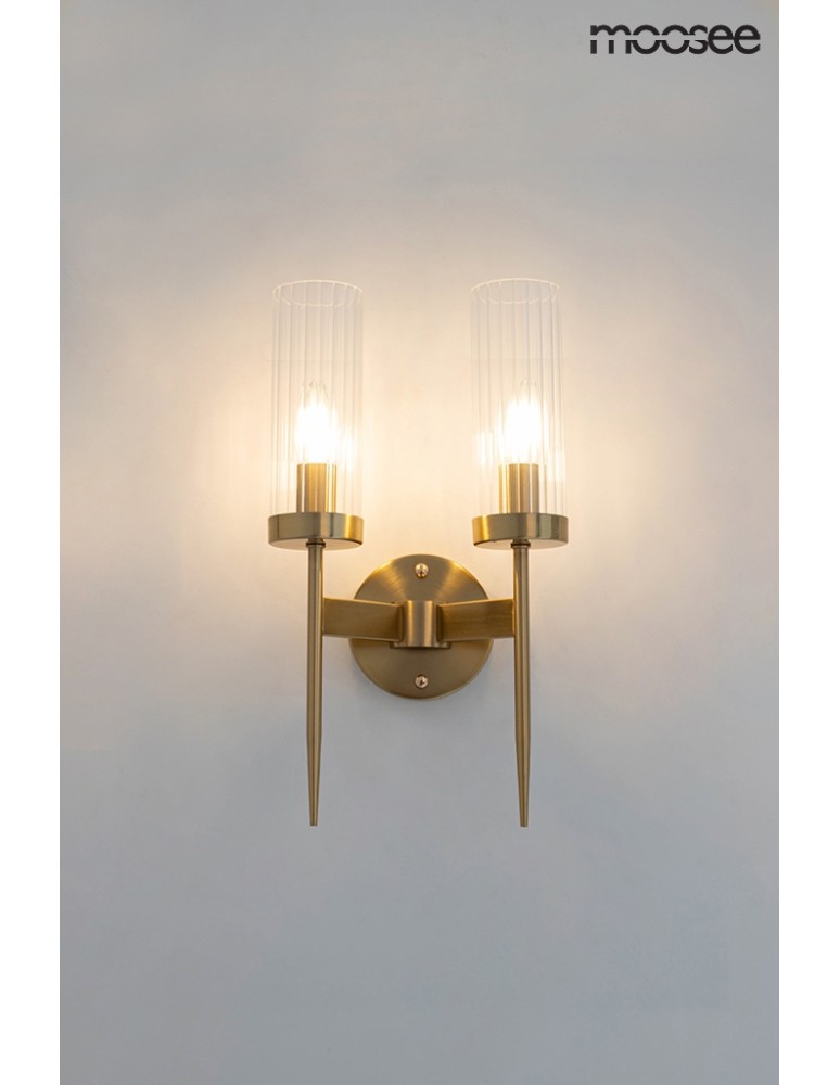 Moosee MOOSEE lampa ścienna TORCH TWIN złota (MSE010400199) Moosee MOOSEE lampa ścienna TORCH TWIN złota (MSE010400199)