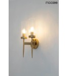 Moosee MOOSEE lampa ścienna TORCH TWIN złota (MSE010400199) Moosee MOOSEE lampa ścienna TORCH TWIN złota (MSE010400199)