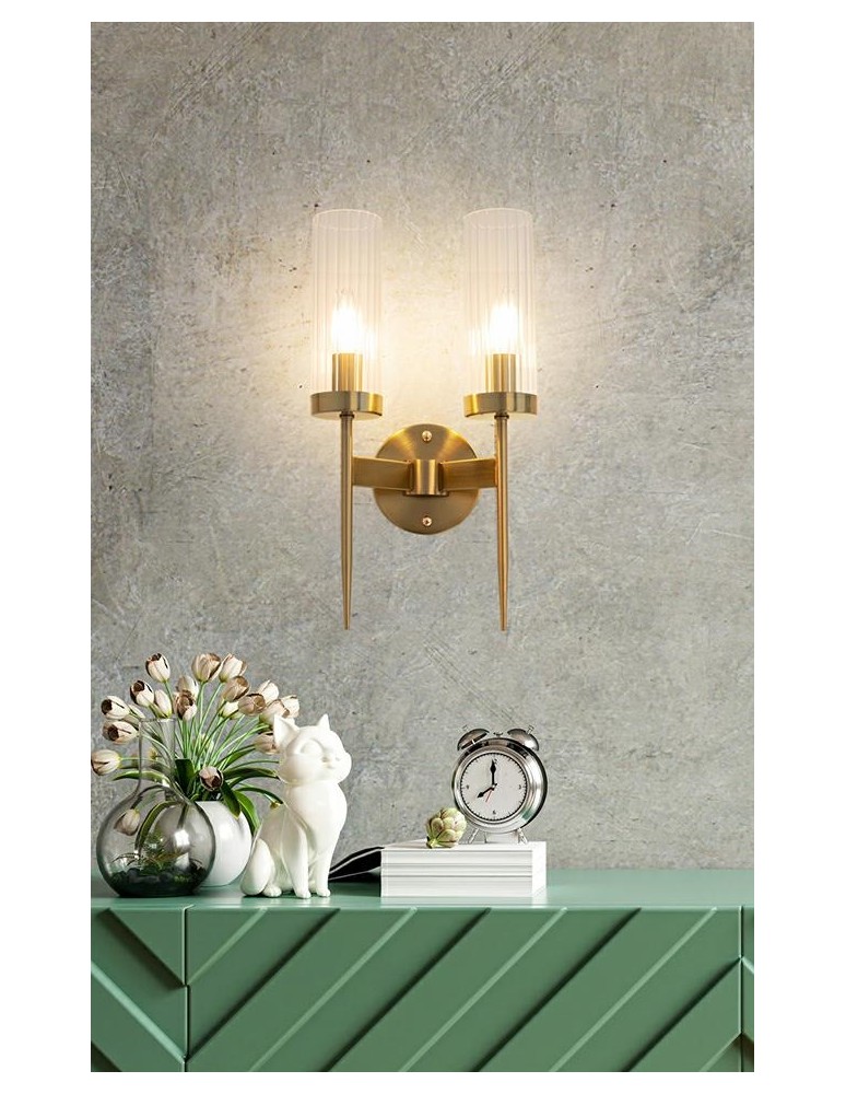 Moosee MOOSEE lampa ścienna TORCH TWIN złota (MSE010400199) Moosee MOOSEE lampa ścienna TORCH TWIN złota (MSE010400199)