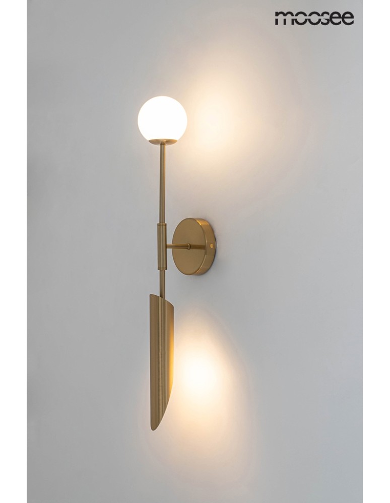 Moosee MOOSEE lampa ścienna LUCCA złota (MSE010400205) Moosee MOOSEE lampa ścienna LUCCA złota (MSE010400205)