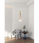 Moosee MOOSEE lampa ścienna LUCCA złota (MSE010400205) Moosee MOOSEE lampa ścienna LUCCA złota (MSE010400205)