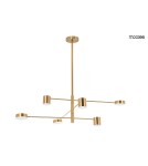 Lampy wiszące - Moosee MOOSEE lampa wisząca PIAZETTA złota (MSE010100124) - product 1