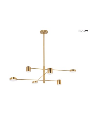Moosee MOOSEE lampa wisząca PIAZETTA złota (MSE010100124)
