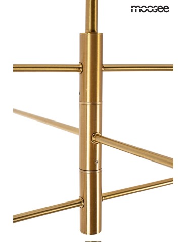Moosee MOOSEE lampa wisząca PIAZETTA złota (MSE010100124) - produkt 2