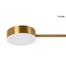 Lampy wiszące - Moosee MOOSEE lampa wisząca PIAZETTA złota (MSE010100124) - product 3