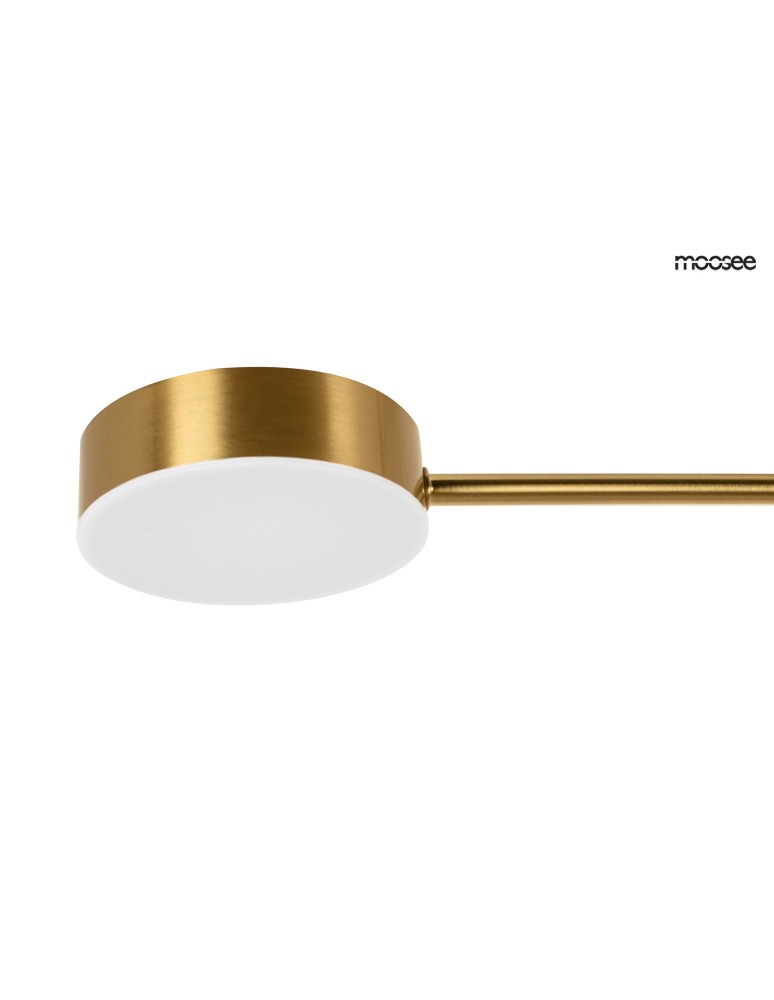 Moosee MOOSEE lampa wisząca PIAZETTA złota (MSE010100124)