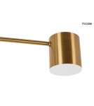 Lampy wiszące - Moosee MOOSEE lampa wisząca PIAZETTA złota (MSE010100124) - product 4