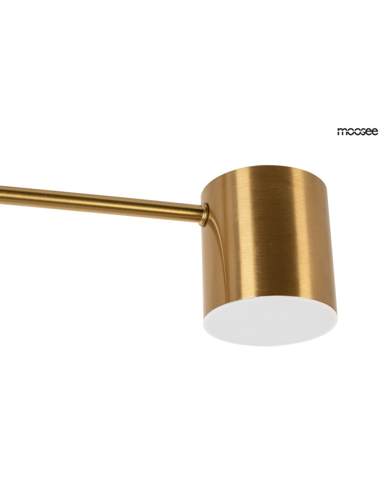 Moosee MOOSEE lampa wisząca PIAZETTA złota (MSE010100124)