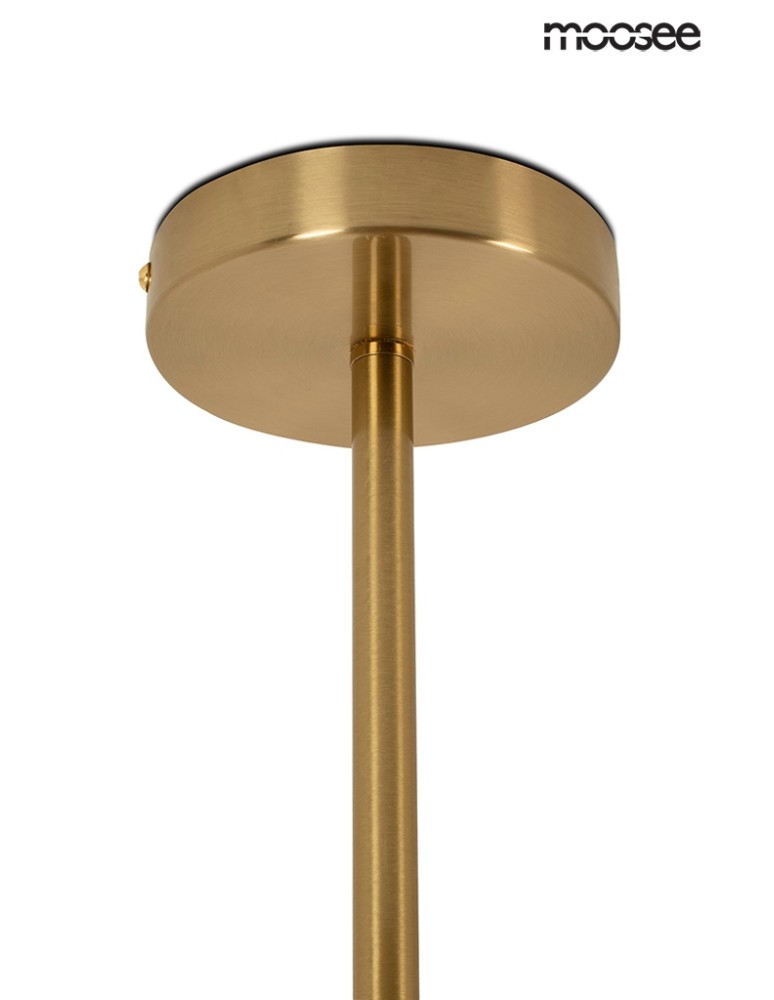 Moosee MOOSEE lampa wisząca PIAZETTA złota (MSE010100124)
