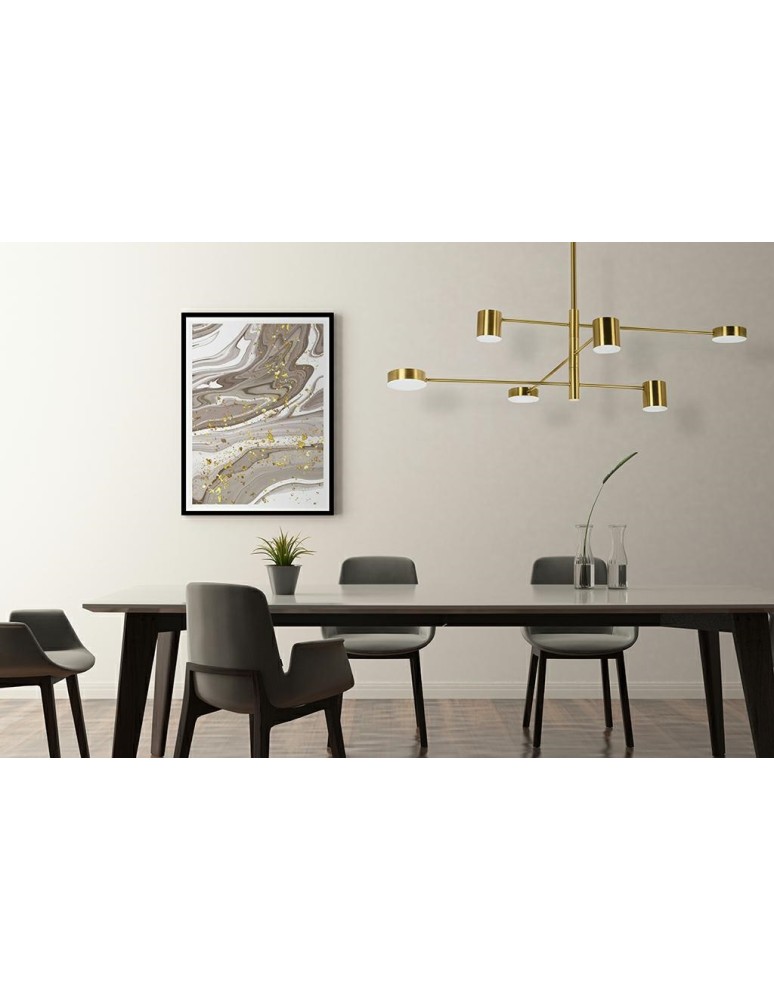 Moosee MOOSEE lampa wisząca PIAZETTA złota (MSE010100124)