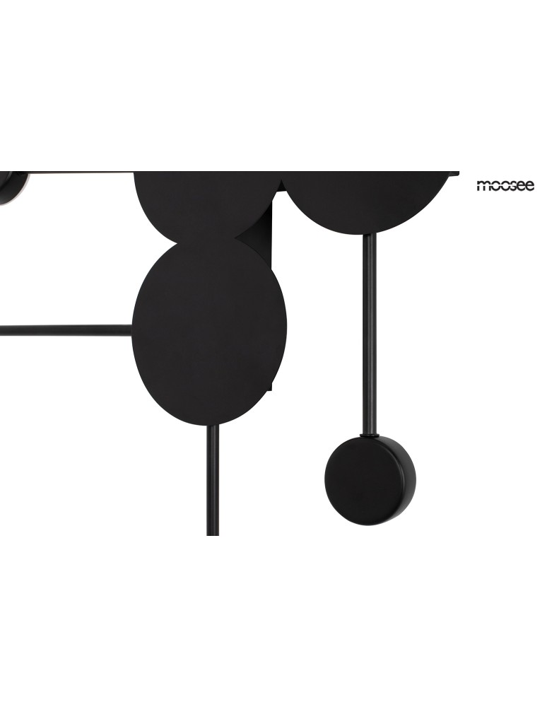 Moosee MOOSEE lampa ścienna SHADOW MULTI czarna (MSE010400213)