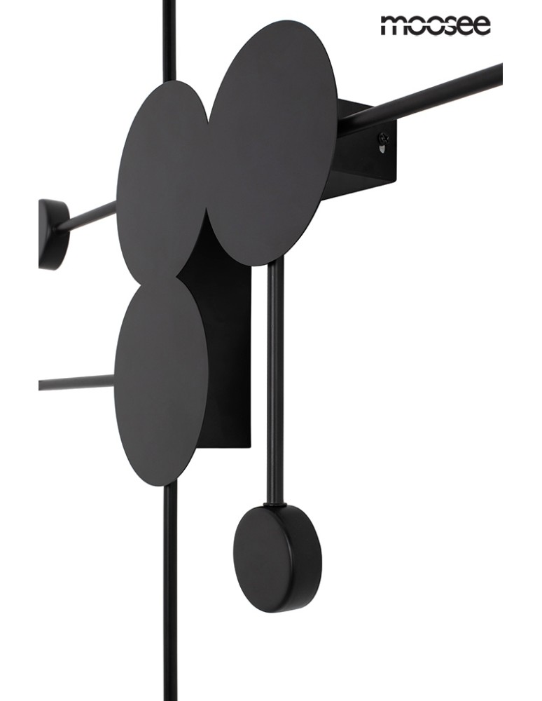 Moosee MOOSEE lampa ścienna SHADOW MULTI czarna (MSE010400213)