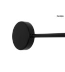 Kinkiety designerskie - Moosee MOOSEE lampa ścienna SHADOW MULTI czarna (MSE010400213) - product 4