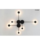 Kinkiety designerskie - Moosee MOOSEE lampa ścienna SHADOW MULTI czarna (MSE010400213) - product 5
