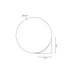 Moosee MOOSEE lampa ścienna BOLL złota (MSE010400223) Moosee MOOSEE lampa ścienna BOLL złota (MSE010400223)