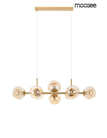 Moosee MOOSEE lampa wisząca ROMEO GOLD złota / bursztynowa (MSE010100171) - product 2